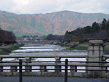 北大路橋から見た鴨川