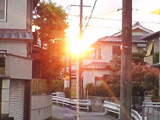 日の入り