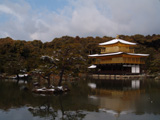 雪の金閣寺2010年