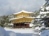 2015雪の金閣寺