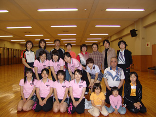2006年定例コスモス会体育館の写真