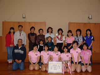 2007年定例コスモス会体育館の写真
