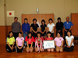 2009年定例コスモス会体育館の写真