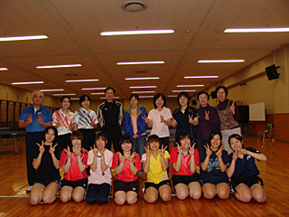 2010年定例コスモス会体育館の写真