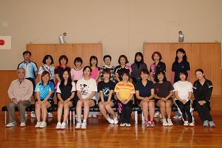 2012年定例コスモス会体育館の写真