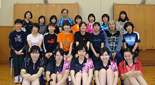 2014年定例コスモス会体育館の写真